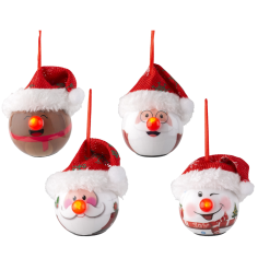 Set de Bolas LED Navideñas con Efecto Parpadeo