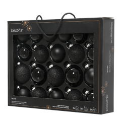Set de 21 Bolas de Cristal Negro