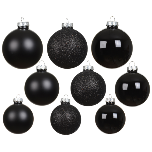Set de 21 Bolas de Cristal Negro