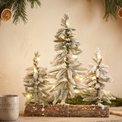 Tablepiece Snow con Micro LED