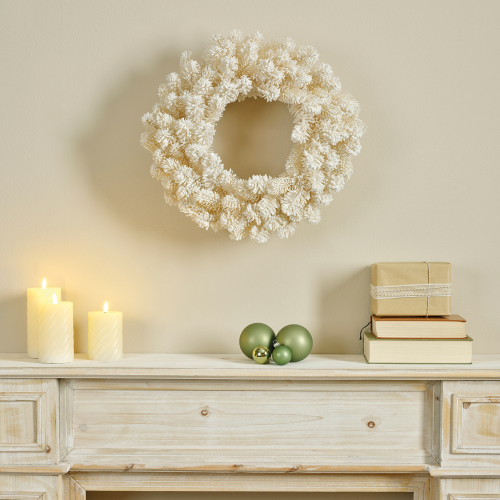 Cozy Wreath Flock 50 cm x Al. 10 cm