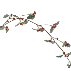 Garland Foam Sugar PE Leaves 5 x 5 x 130 cm