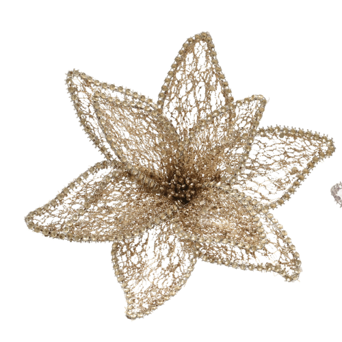 Flor de Pascua con Clip - 2 Colores