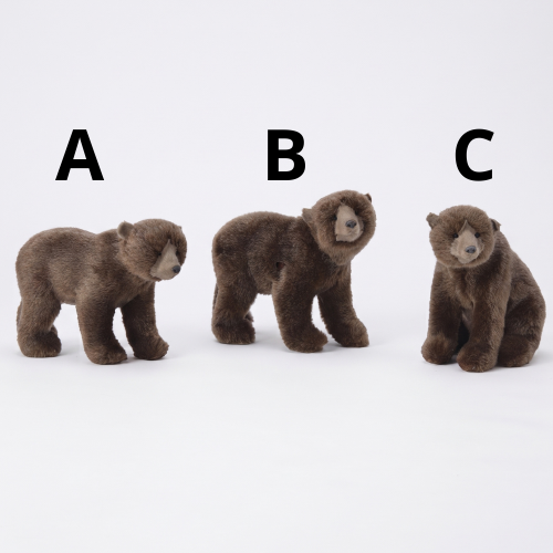 Figura Oso Marrón 3 surtidos