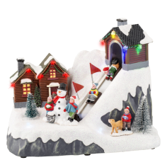 LED scenery Holiday adventure snowman