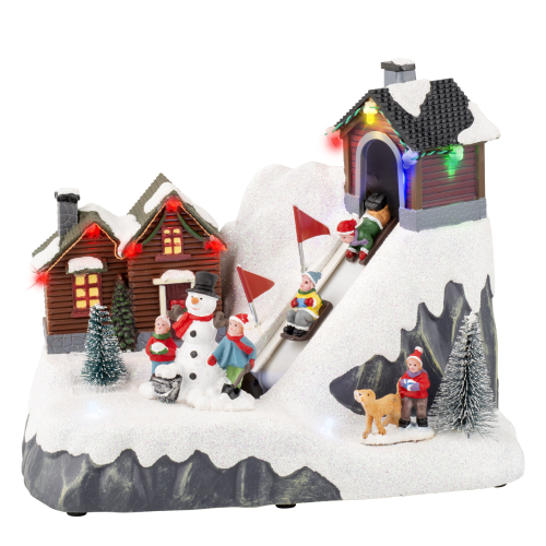 LED scenery Holiday adventure snowman