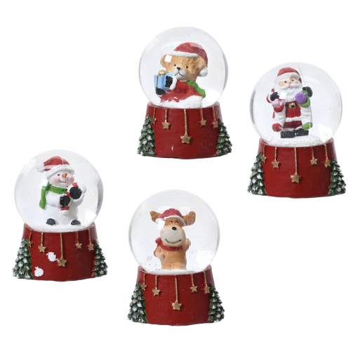 Small glass snow globe