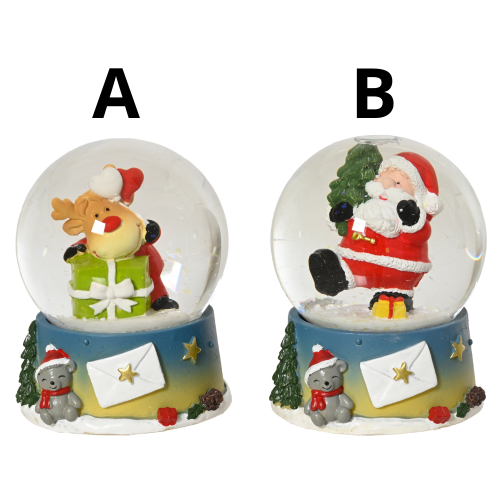 Christmas Glass Snow Globe