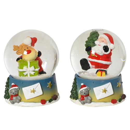 Christmas Glass Snow Globe