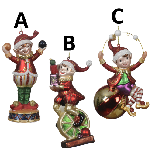 Adornos Colgantes de Duende en Cristal