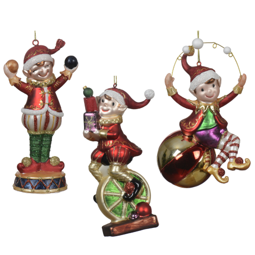 Adornos Colgantes de Duende en Cristal