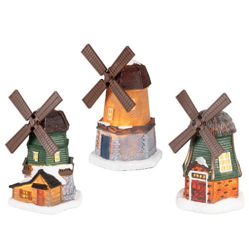 LED Scenery Polyresin Steady