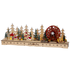 LED Scenery Plywood Steady