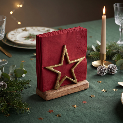 Gold Star Napkin Holder