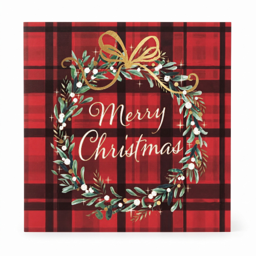 Weihnachtskaro Rot