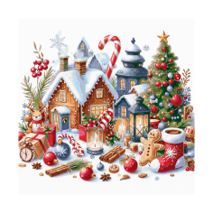 Servilletas Navideñas Ambiente Navideño