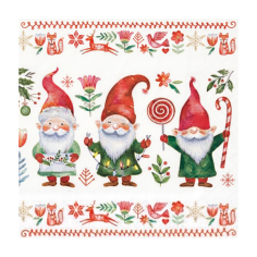 Servilletas Navideñas 3 Personajes
