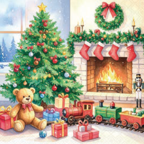 Christmas Napkins – Christmas Living Room