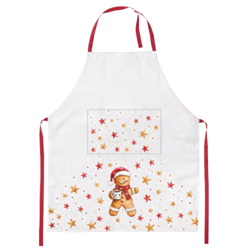 Delantal Navideño "Cocoa and Cookie Apron"