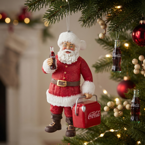 Adorno Papá Noel con Nevera Portátil "4.5"
