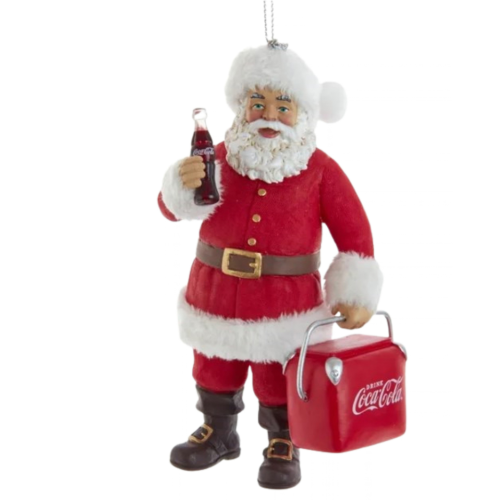 Adorno Papá Noel con Nevera Portátil "4.5"