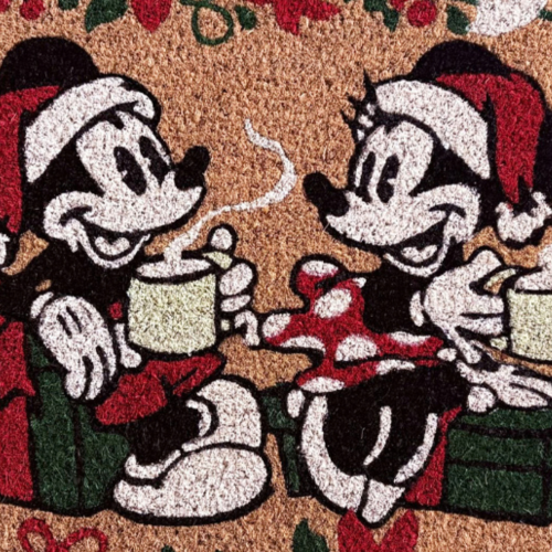 Felpudo Decorativo Disney Mickey y Minnie