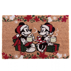 Felpudo Decorativo Disney Mickey y Minnie