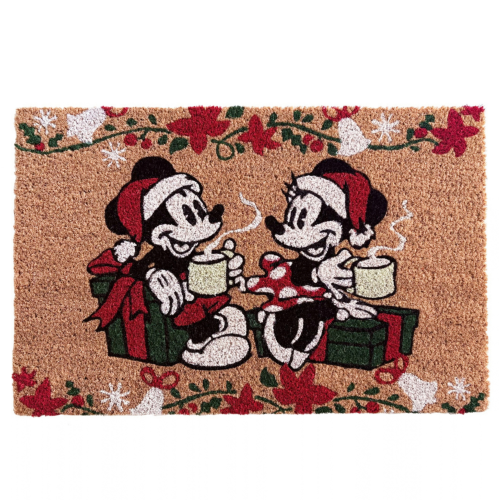 Felpudo Decorativo Disney Mickey y Minnie