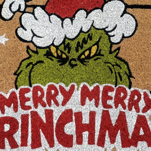 Felpudo Decorativo El Grinch