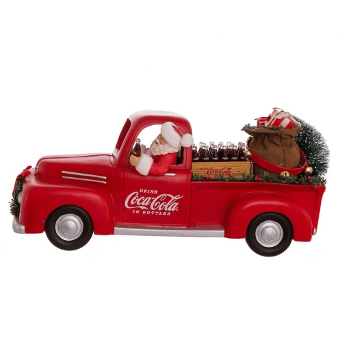 Santa Claus Coca-Cola en Camioneta