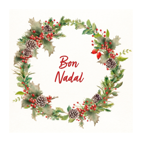 Servilletas Navideñas "Bon Nadal"