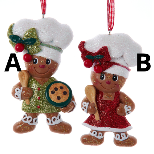 Adornos Muñecos de Jengibre con Cuchara