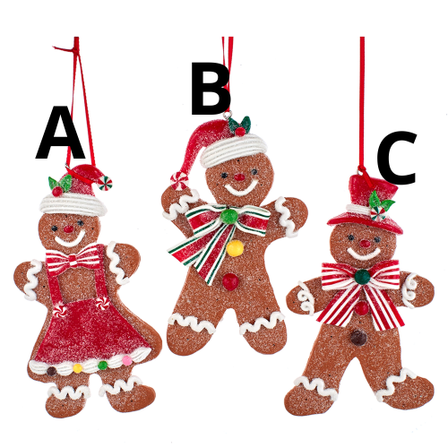 Adornos Figuras de Jengibre Niño y Niña
