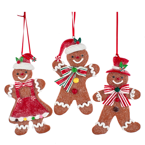 Adornos Figuras de Jengibre Niño y Niña
