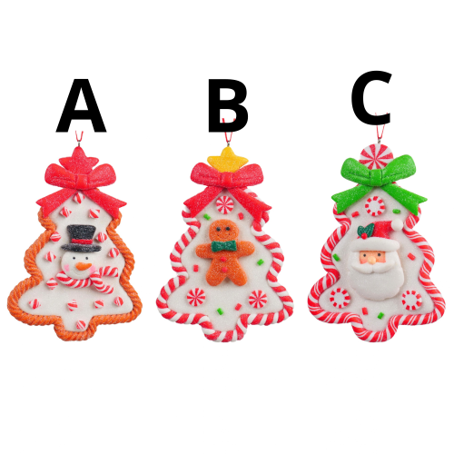 Adornos Navideños Árbol de Jengibre