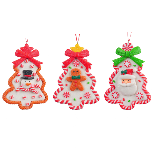 Adornos Navideños Árbol de Jengibre
