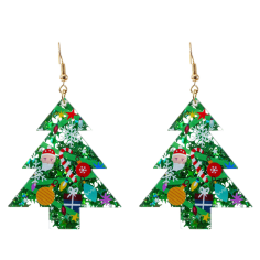 Pendientes Grandes Árbol de Navidad