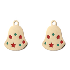 Pendientes Navideños de Campana