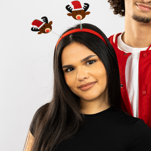 Diadema Festiva Reno Rudolph