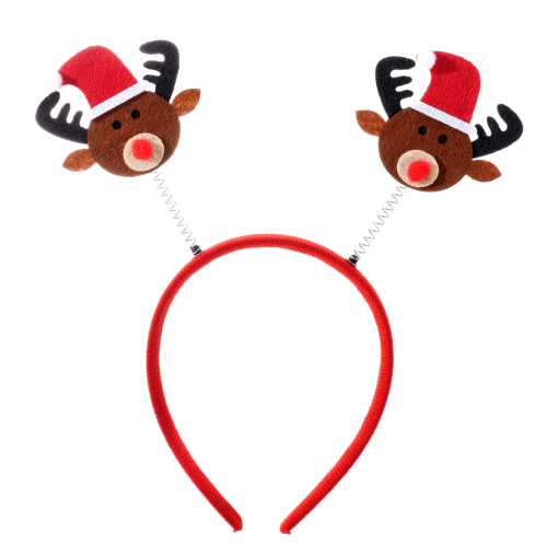 Diadema Festiva Reno Rudolph
