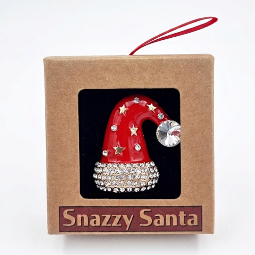Broche Navideño Gorro de Papá Noel