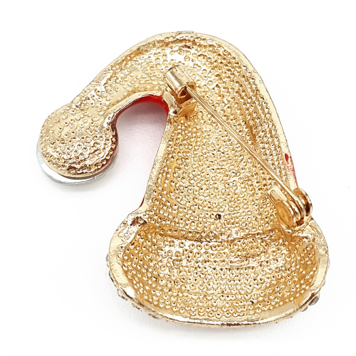 Broche Navideño Gorro de Papá Noel