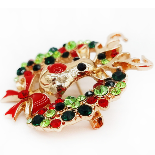 Broche Navideño Reno Rudolph