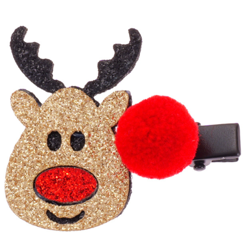Horquillas Navideñas Reno Rudolph y Árbol de Navidad