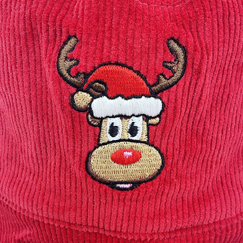 Gorro Pescador Navideño Rudolph