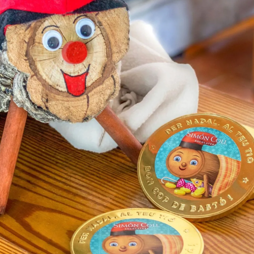 Medallón de Chocolate del Tió Simón Coll