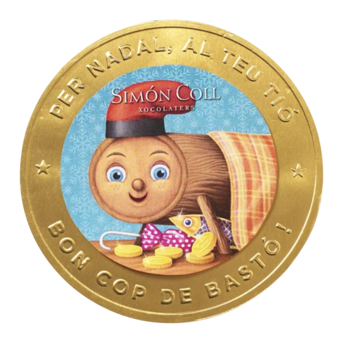 Medallón de Chocolate del Tió Simón Coll