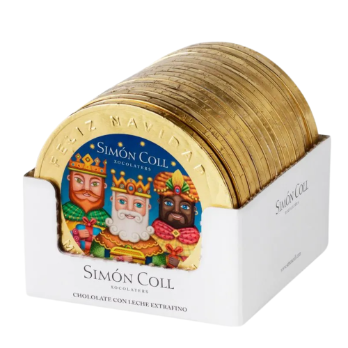 Medallón de Chocolate Reyes Magos Simón Coll