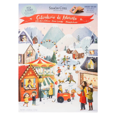 Calendario de Adviento de Chocolate "Mercado de Navidad"
