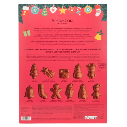 Calendario de Adviento de Chocolate Árbol de navidad